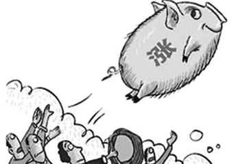部分地区<a href=http://www.chuhe.com/_quanweishuju/zhurou/zhuroujiage/ target=_blank class=infotextkey>猪肉</a>价创新高 市场调节来缓解